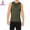Army Green Workout Singlet Custom Design Blank Gym Mens Tank Top custom running singlets
