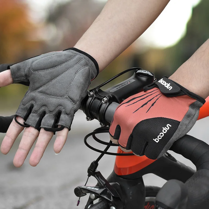 

HBG1407 comfortable half finger Shockproof Mountain Road Bicycle Cycling Gloves for Bike Riding