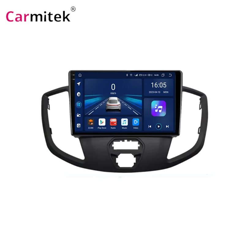 

9" Android 12 For Ford Transit 2015 2016 2017 2018 DVD Player Auto Radios Audio GPS Stereo Auto Radio Carplay Android Auto QLED