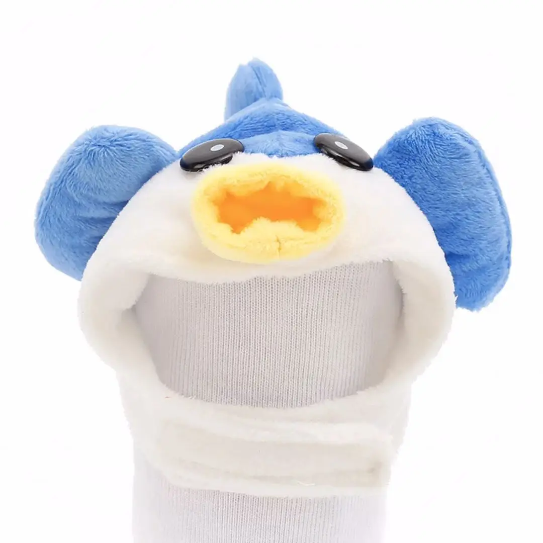 

Pet Products Soft and Lovely Cat Head Cover Pet Headwear Dog Cross Dressing Hat Puffer Fish Shaped Pet Decoration