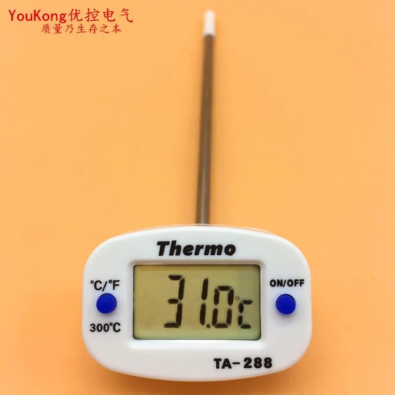 Ta288 Pin Shape Digital Thermometer Instant Read Pocket Oil Milk Coffee