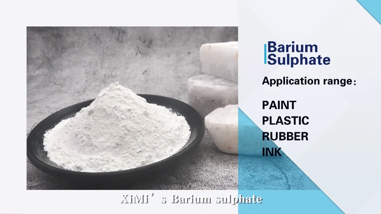 93 Whiteness Barium Sulphate Powder Chemical Industrial Baso4 Price