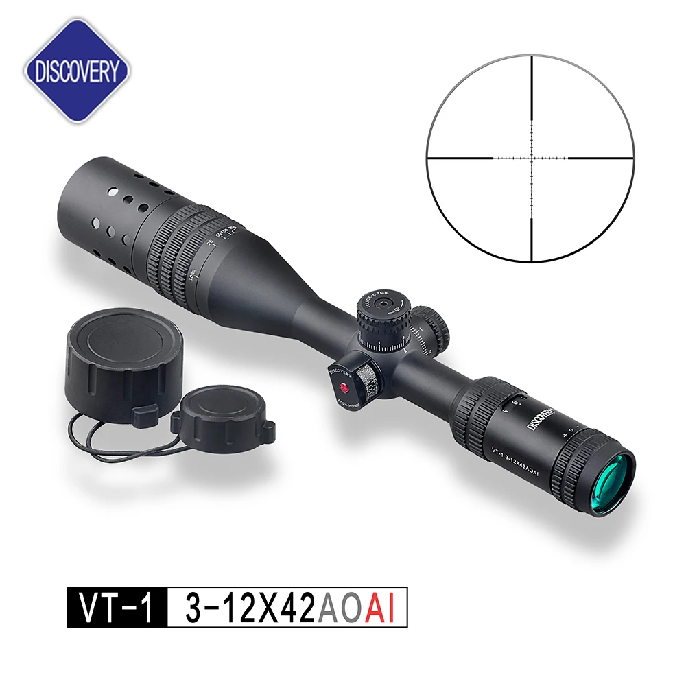 

Discovery VT-1 3-12X42AOAI AR15 parts riflescopes for hunting
