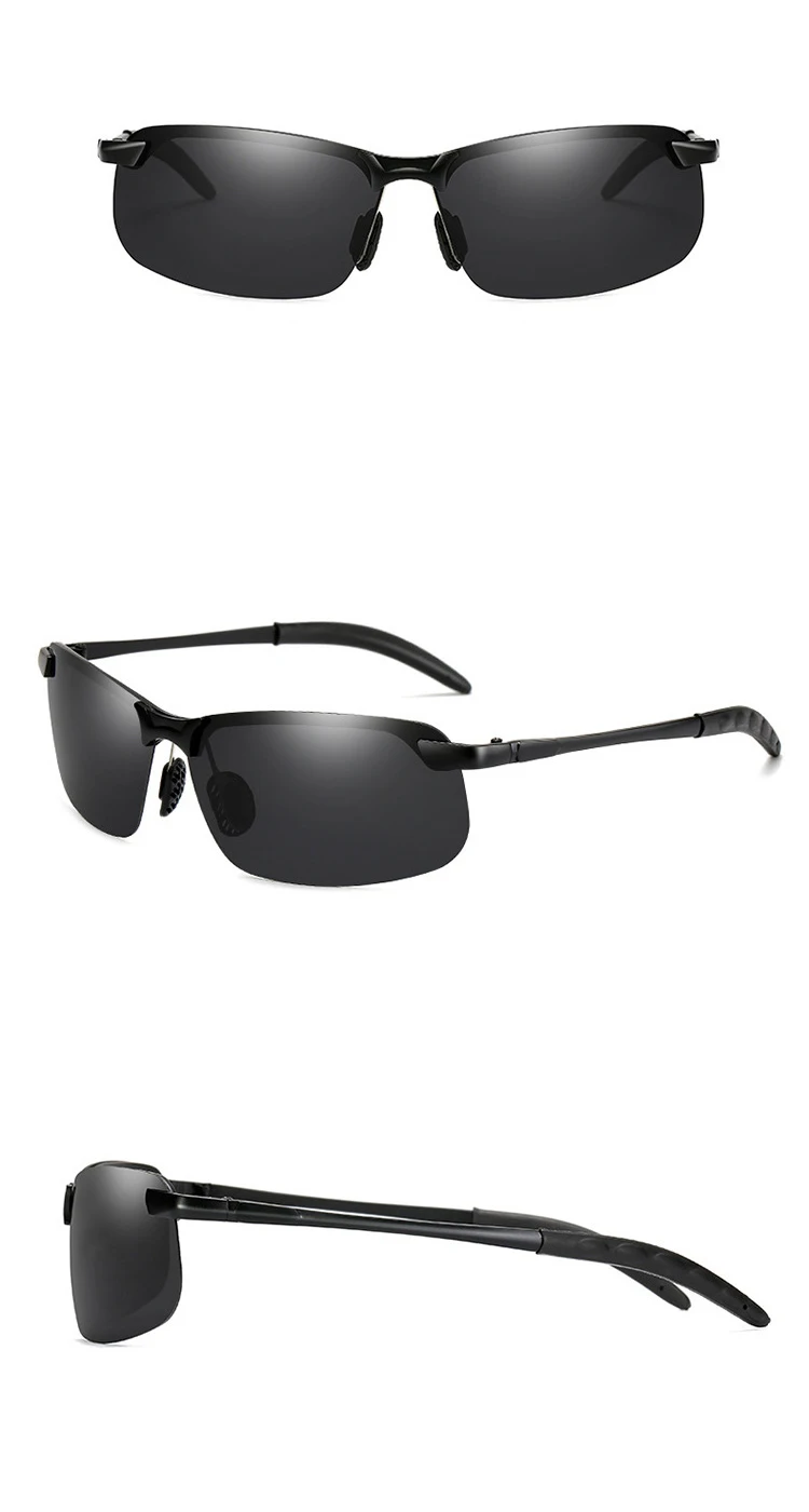 Photochromic Sunglasses Men Polarized Driving Chameleon Glasses Male Change Color Sun Glasses Day Night Vision Driver's Eyewear