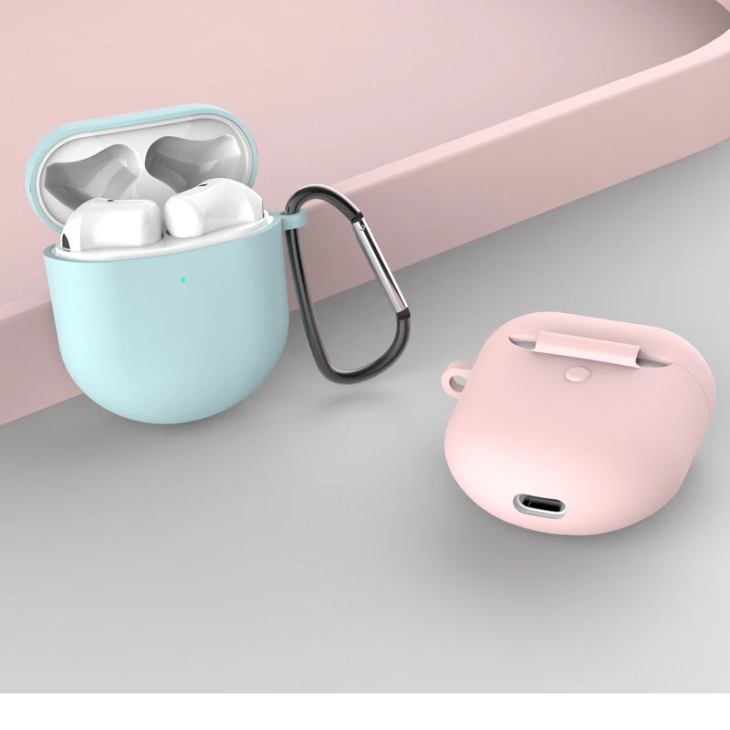 

Suitable for vivo TWS Earphone Silicone Protective Case Pure Color Drop-resistant Wireless Headset Case, 8 colors