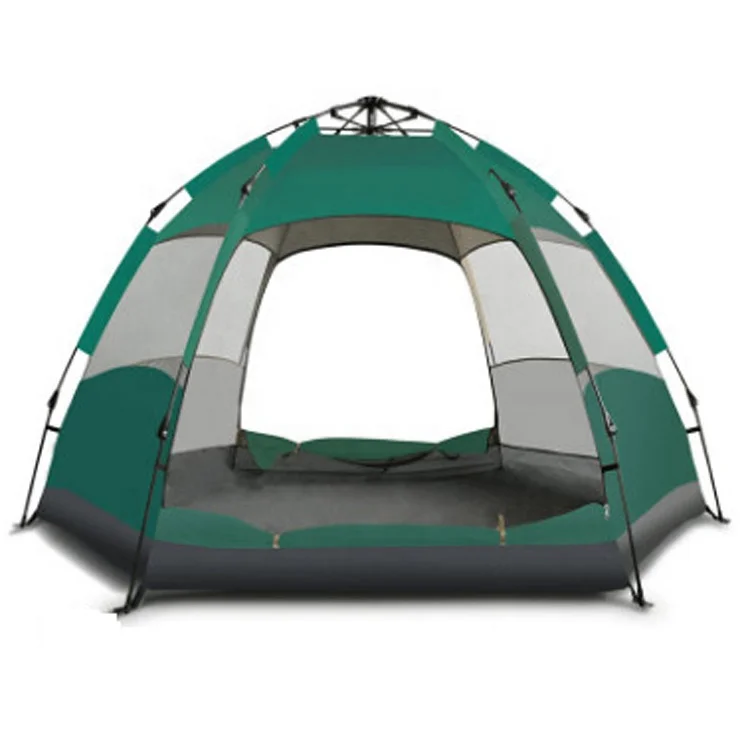 

Factory wholesale waterproof automatic outdoor camping family 5 person tent