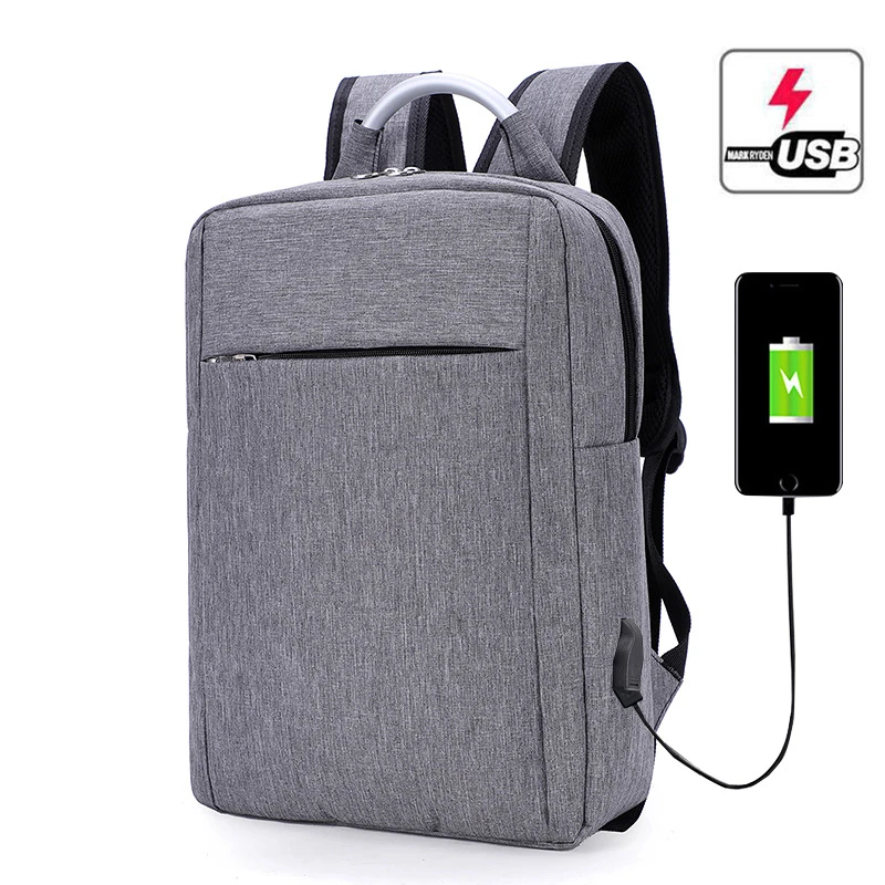 

Hot Selling Men Backpack Fashion USB Leisure Computer Business Backpack Travel Large Capacity School Bag, Optional