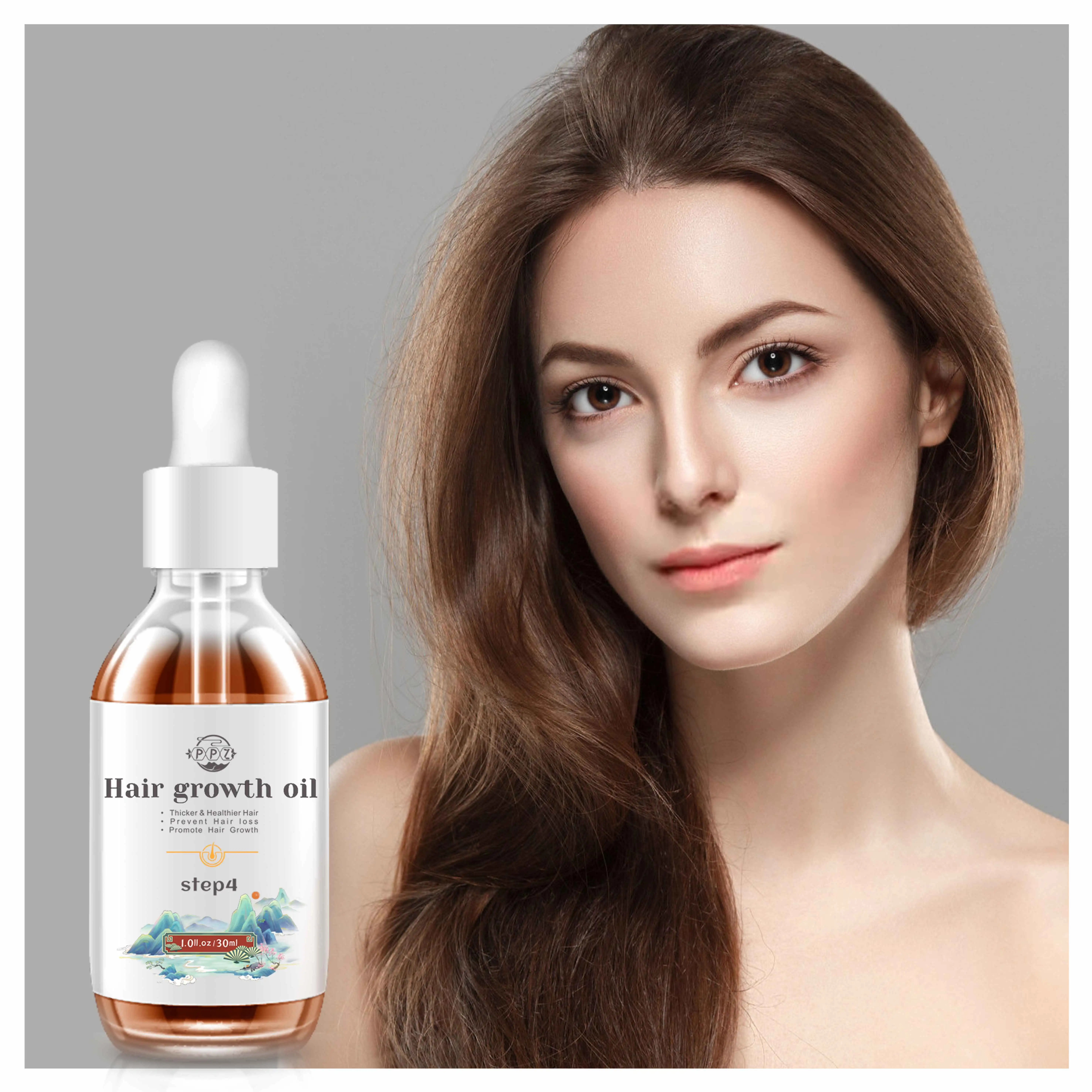 Private Label OEM Organic Scalp Oil Natural 30ml Hair Growth Products Hair Treatment Hair Growth Oil