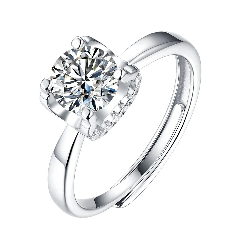 

1 Carat Marquise Moissanite Ring Women Engagement Eternity Rings