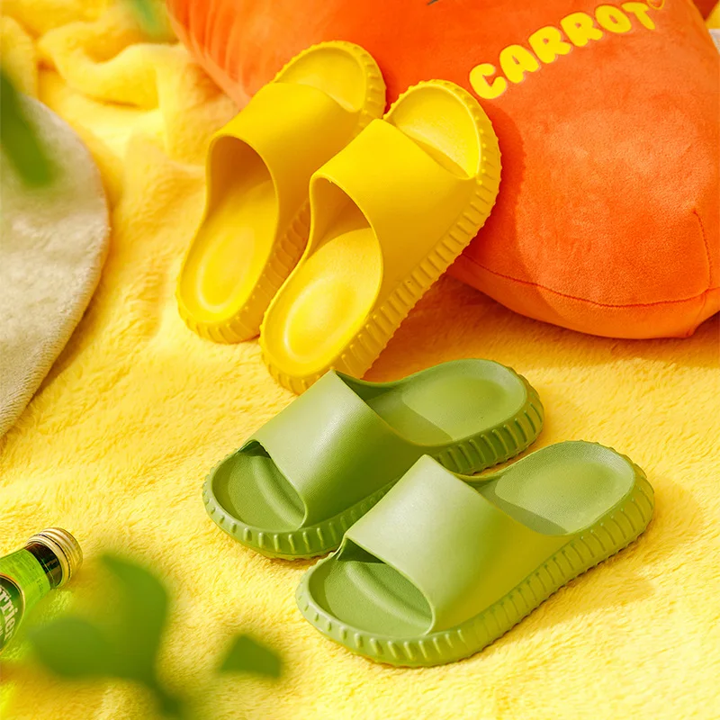 

Kid Stock Fashion Boys And Girls New Model EVA Slipper Flip Flop, Yellow, blue, pink or customized