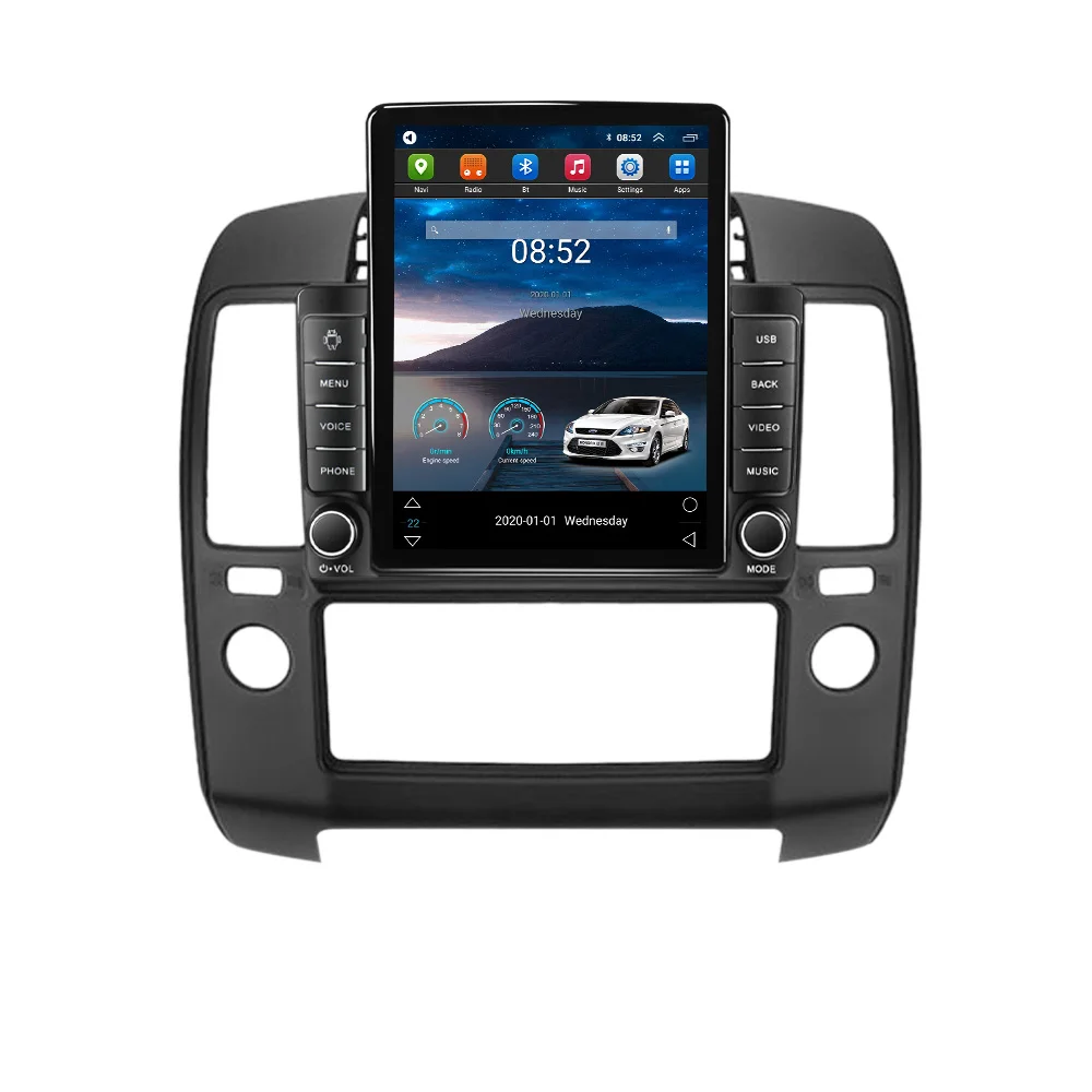 

MEKEDE Tesla Android 11 8+128G stereo android For Nissan Navara 2004-2010 4G LTE GPS BT Stereo AM FM car radio gps navigator