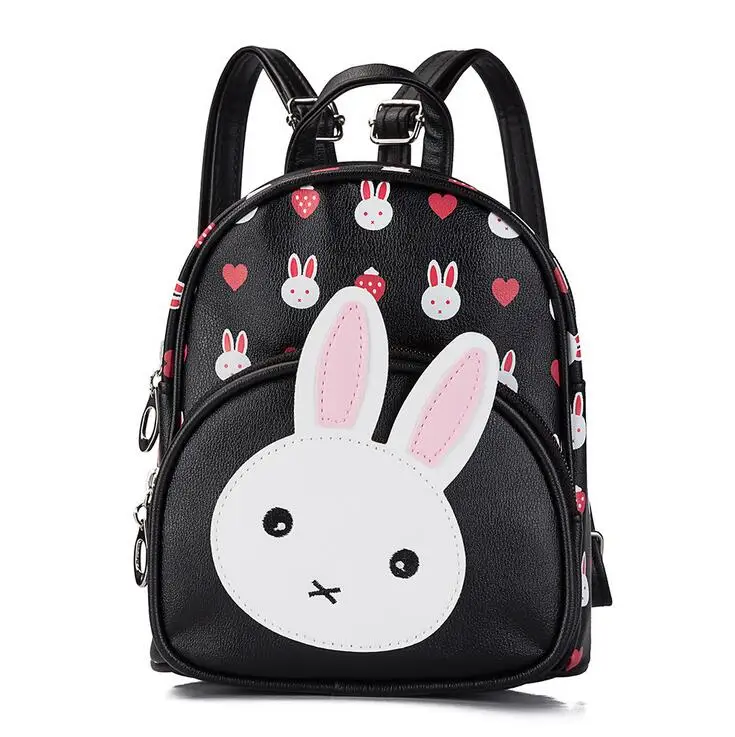 

Waterproof Nylon Kindergarten School Bag Cartoon Cute Small Backpack For Kid, Black,blue,pink,red