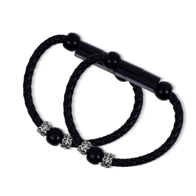 

Wearable USB Charging Bracelet Cable Creative Portable Fast Charging Type C Usb Cable Micro USB Data Sync Fast Charging Cable, Customised