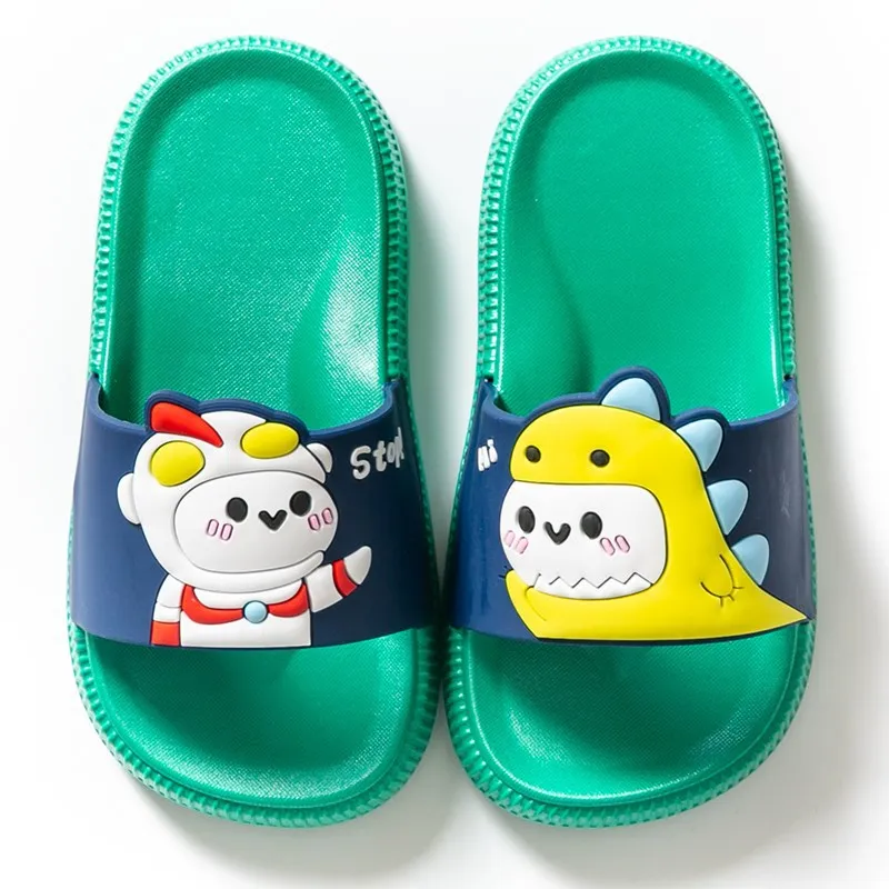 

Children's Summer Slippers Cartoon Boys and Girls Bathing Beach Non-slip Sandals and Slippers Kids Outdoor Slippers