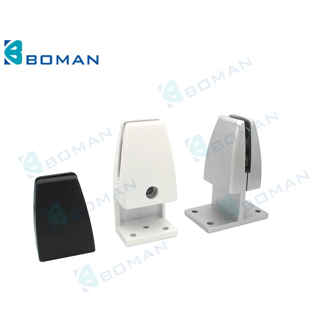 
Aluminium Alloy Office Desk Screen Glass Partition Bracket Clamp 