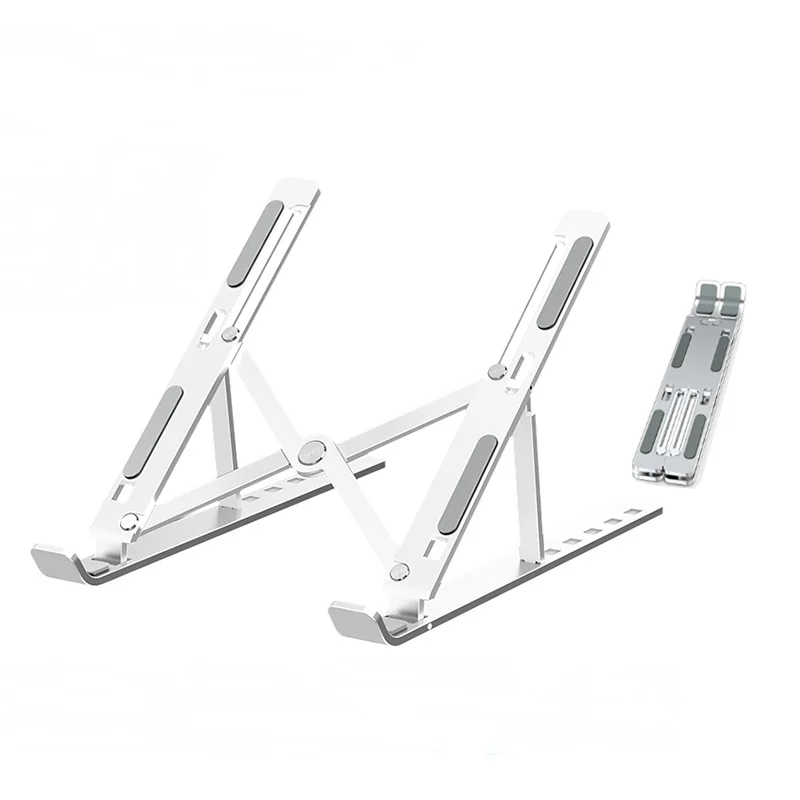 
Flexible Folding Aluminum Alloy Computer Stand Ergonomic Foldable Portable height Adjustable notebook stand 