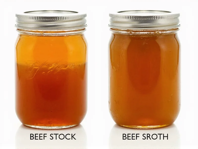 Beef Stock vs Beef Broth: Key Differences Explained