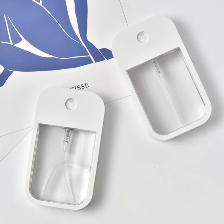 

PP Material Card Pocket credit card hand sanitizer Perfume Spray Bottle Portable Plastic Hand Sanitizer Spray