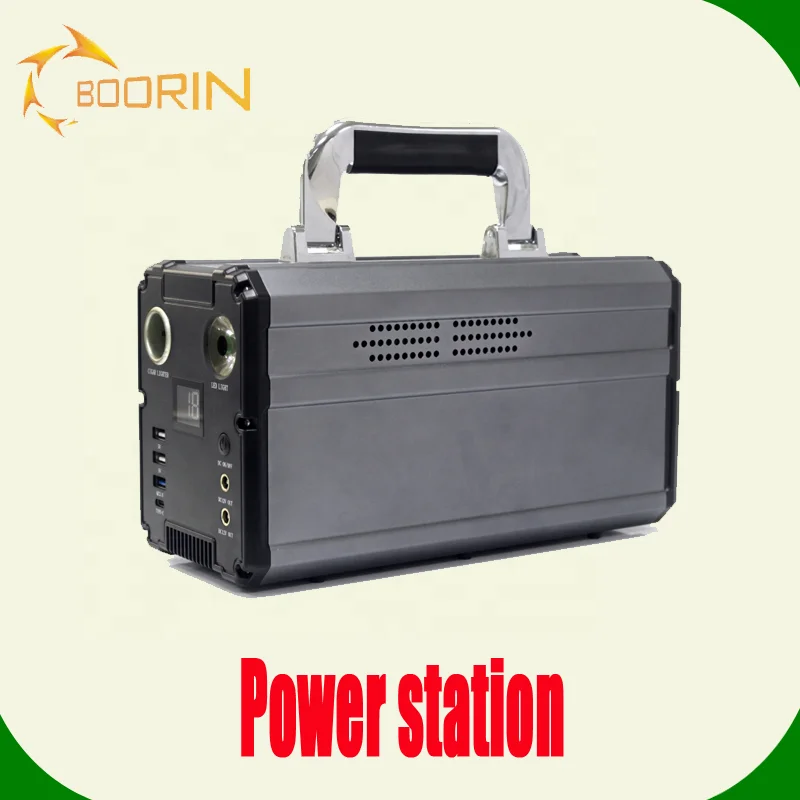 

1500 solar portable power station power bank charging station MB100/MB200/MB300/MB400/MB500 100W/200W/300W/400W/500W 12V/24V, Black etc