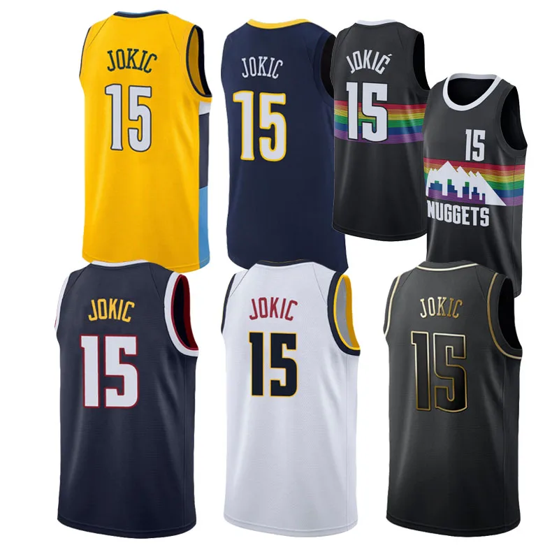 

Nikola Jokic #15 Best Quality Stitched Basketball Jersey