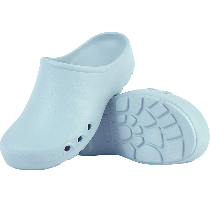 

Material Soft Breathable Colorful Fashionable Men's Women's Unisex Medical Clogs Cleanroom Work Shoes Anti-slip Super Light EVA, Moon blue ,wathet,purple,pink, lake blue,navy blue