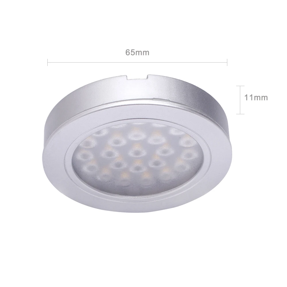 12/24V All-aluminum Round LED Recessed Ceiling Panel down Light Natural White