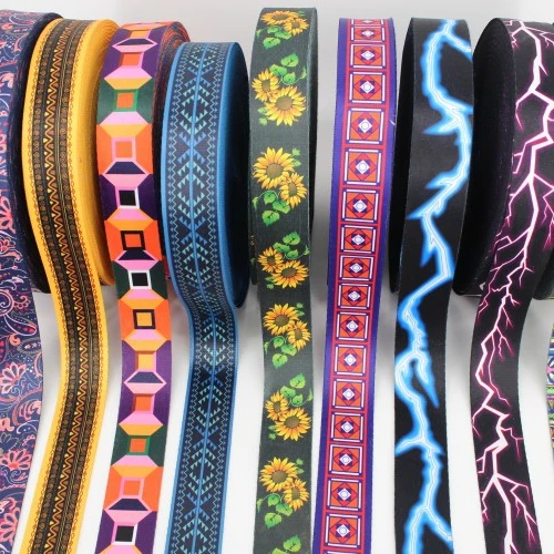 

Meetee RD145 Color Polyester Printed Webbing Backpack Shoulder Strap Canvas Belt Binding Strap DIY Clothes Sewing Accessories