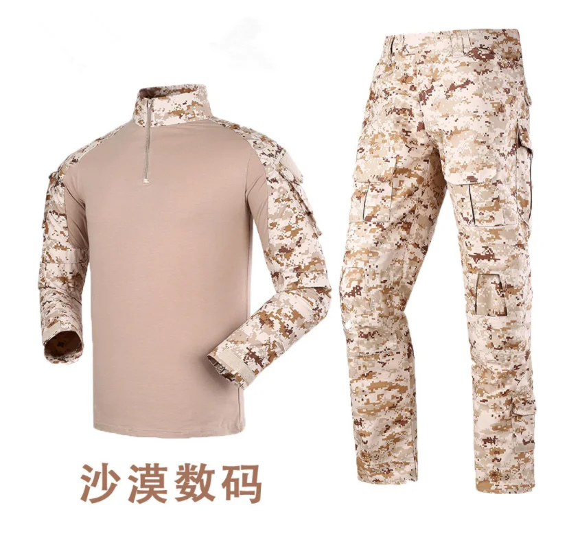 

Camouflage Tactical Sets Uniform Shirt Set Men Multicam outdoor Hunting Clothes Army Combat Shirt + Cargo Pants USA Tactical Gea, Customized