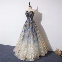 

2019 New Women Long Dress Strapless colored Evening Dress A-line Celebrity Dress Party Gowns for Lady Wear