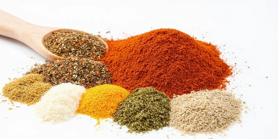 Map showing global savory seasonings