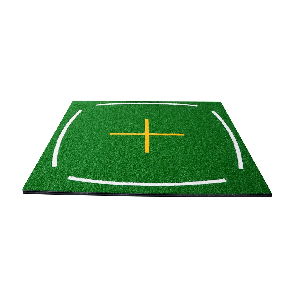 

Golf Mats Wholesale Outdoor Indoor Golf Training Golf Hitting Mat Driving Range 3D Embroidered Swing Trainer Mat