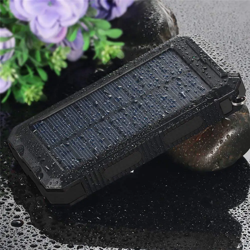 2021 Waterproof IP68 Solar 20000mah 10000mah Consumer Electronics Portable power banks with station solar phone charger - ANKUX.COM