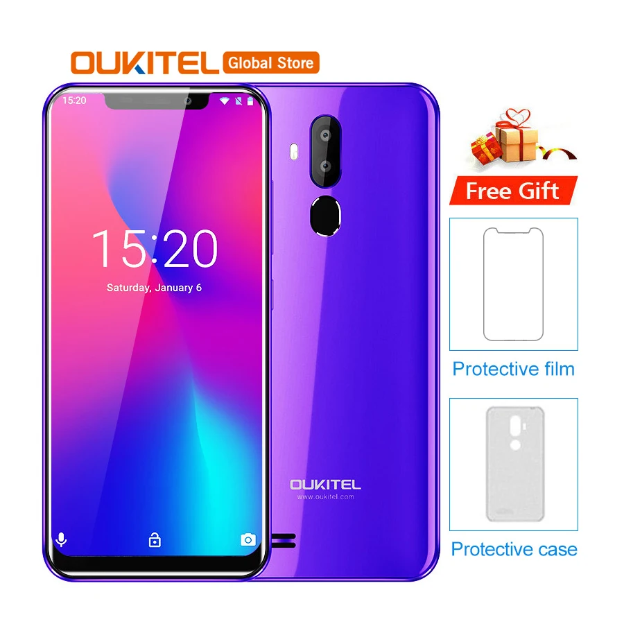 

Trade Assurance Drop Shipping 3G Smartphone OUKITEL C12 2GB+16GB Dual Core Unlocked 3300mAh Cell Phone Android Phone