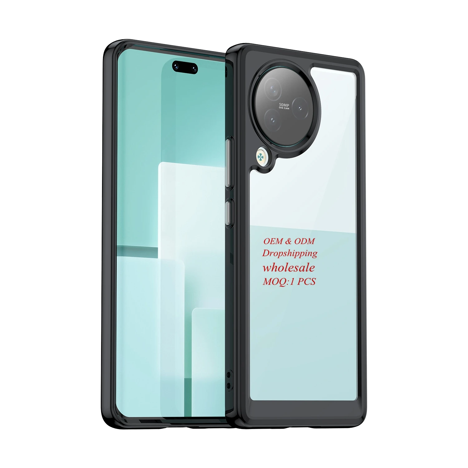 latest wholesale price back cover for xiaomi civi 3 acrylic and tpu mobile phone bags case fast delivery time