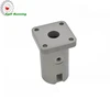cnc milling railing fittings durable mounted stainless steel round post base plate