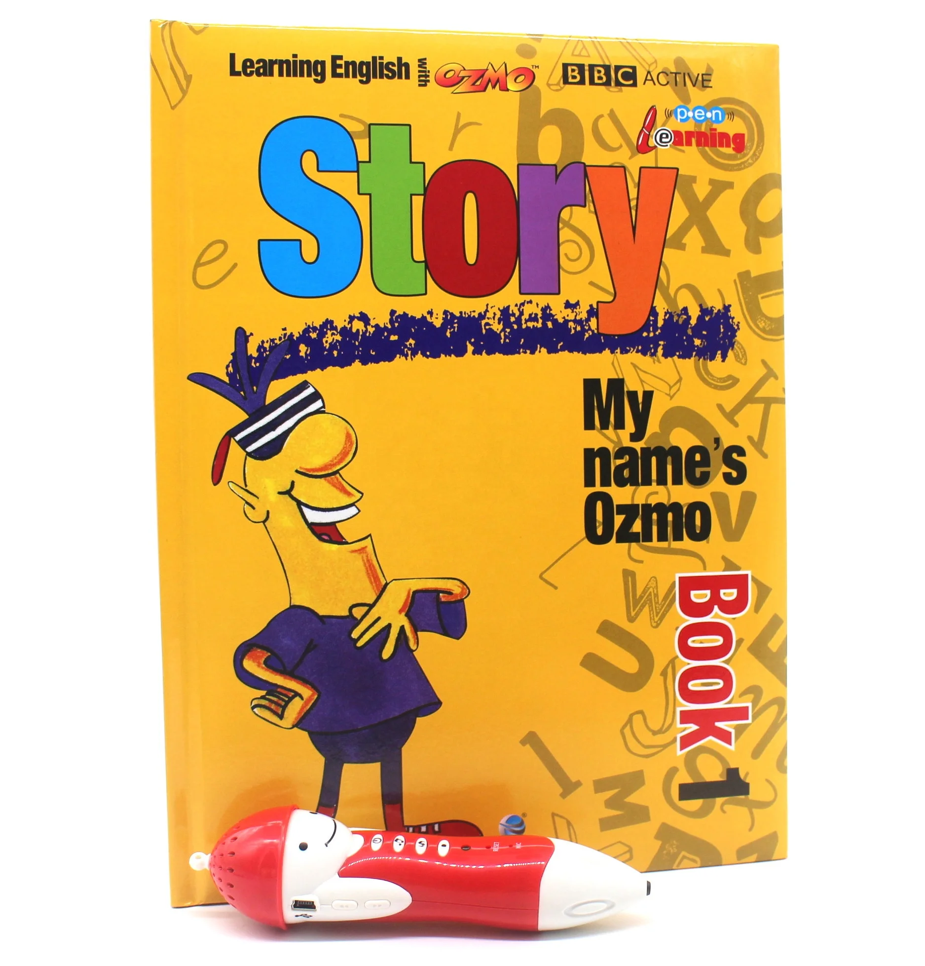 
Hot English Learning Set BBC Classic Carton English Ozmo Books with Talking Pen 