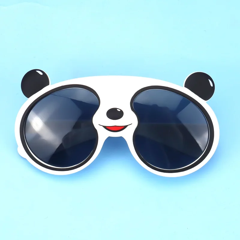 

VIFF Kids Children Shades Comfort TPEE Frame Vintage Child Polarized Sun Glasses Kids Carton Panda Sunglasses 2022, Multi and oem