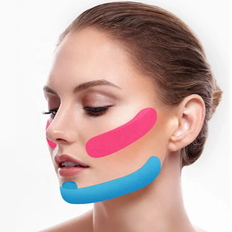 

Muscle Lifting Face Anti-Aging Facial Waterproof Kinesiology Medical Tape Kinesio Tape For Face Wrinkles