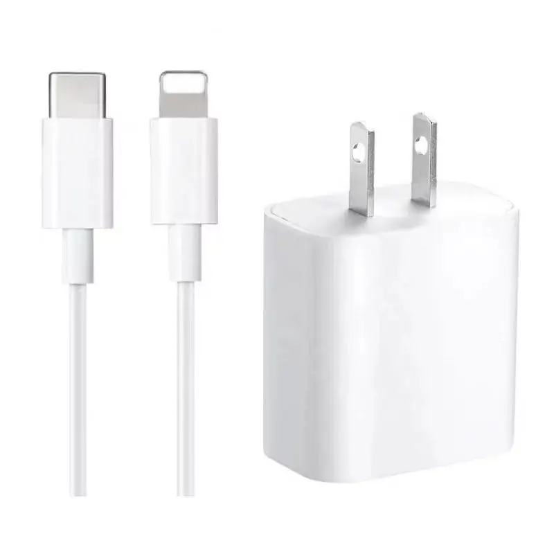 

USB-C 18W type-c PD Charger Power Adapter Charger For iPhone 11 Fast charger, White
