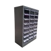 24 drawers small home office multipurposes plastic drawer parts storage cabinet