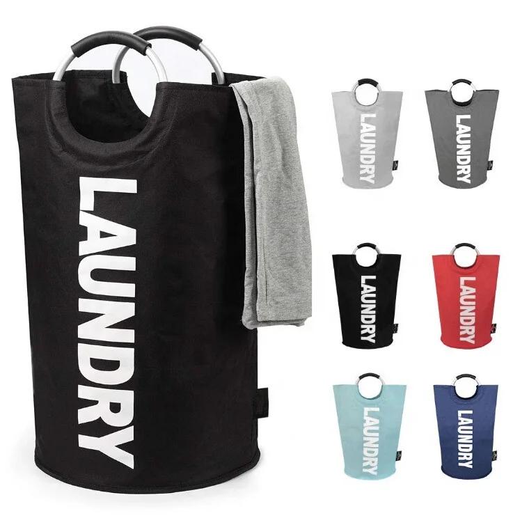 Basket laundry Folding Washing Bin Fabric Laundry Hamper Large Foldable waterproof laundry hamper