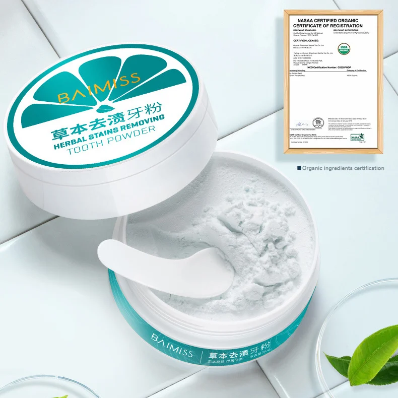 

100% Natural organic Bentonite Clay Charcoal Tooth Powder Brands Charcoal Tooth Whitening Powder