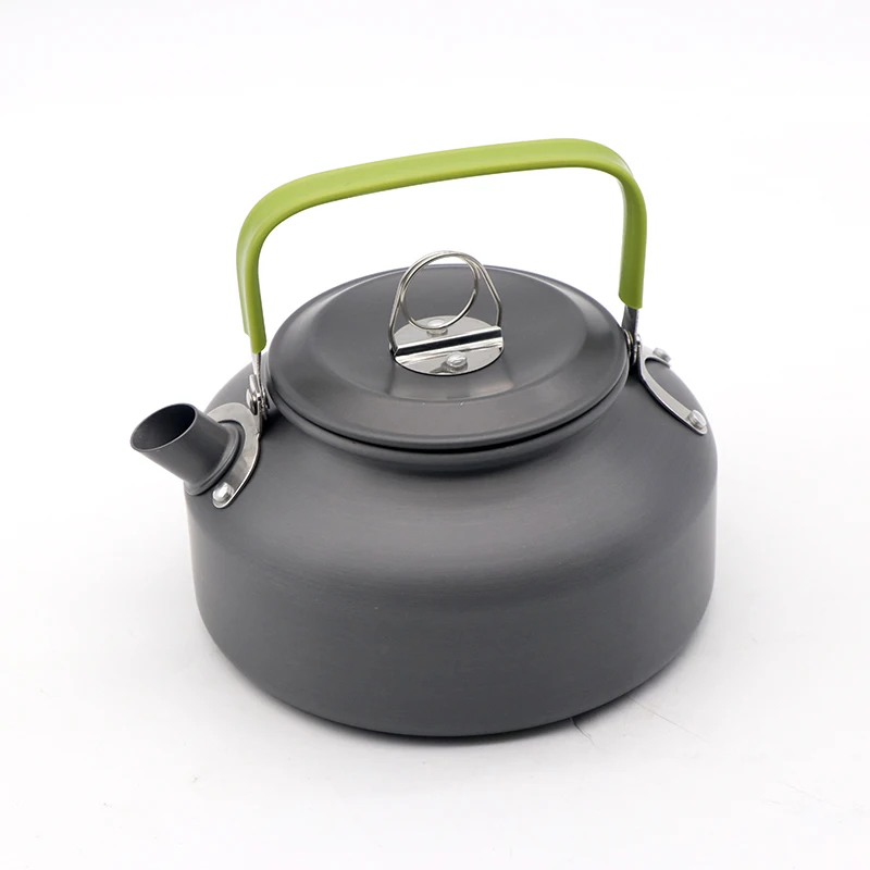 

2021 factory Aluminium Alloy oxidation treatment outdoor camping cooking kettle