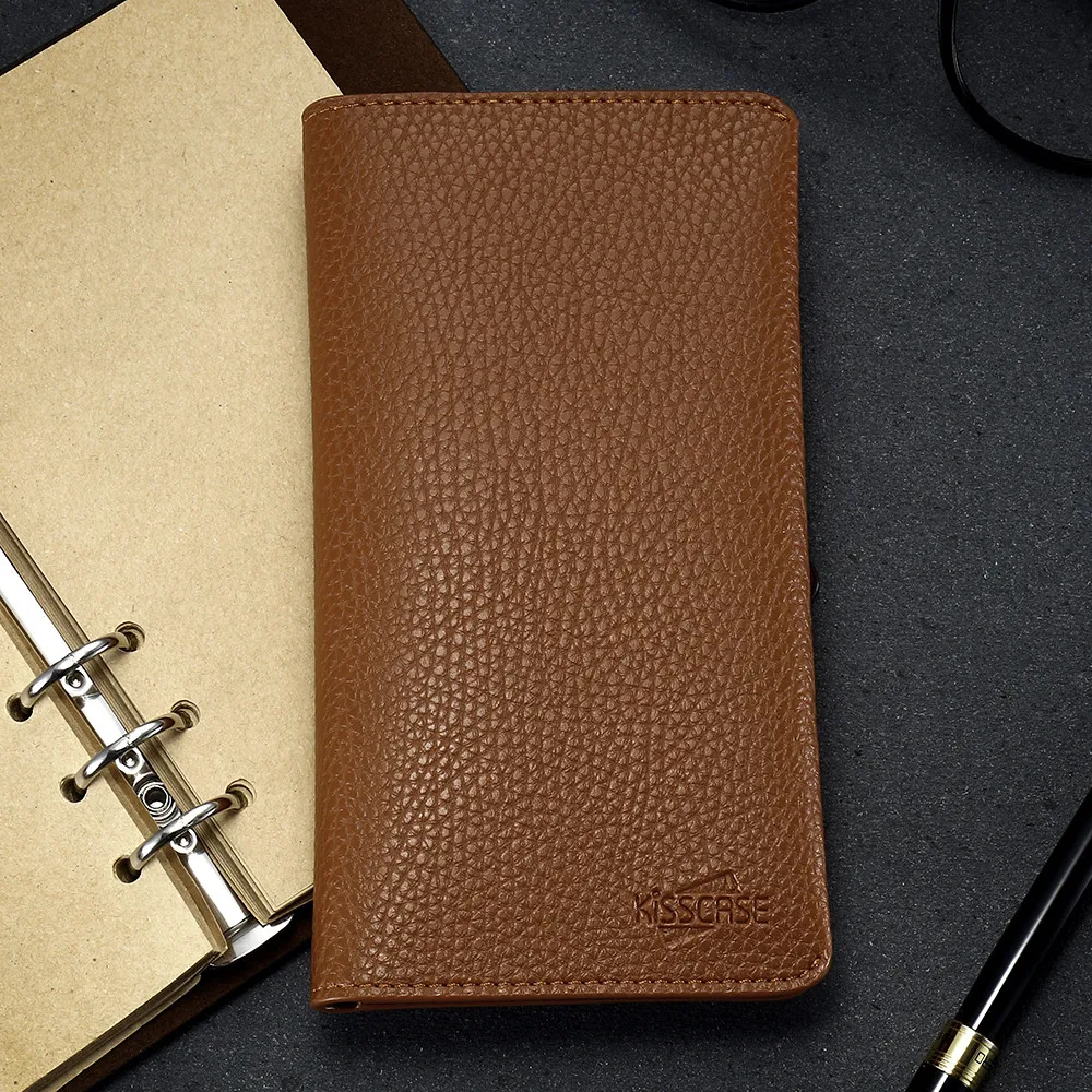 

Free Shipping Wholesale Luxury Leather Wallet for Women Men Purse Phone Wallet