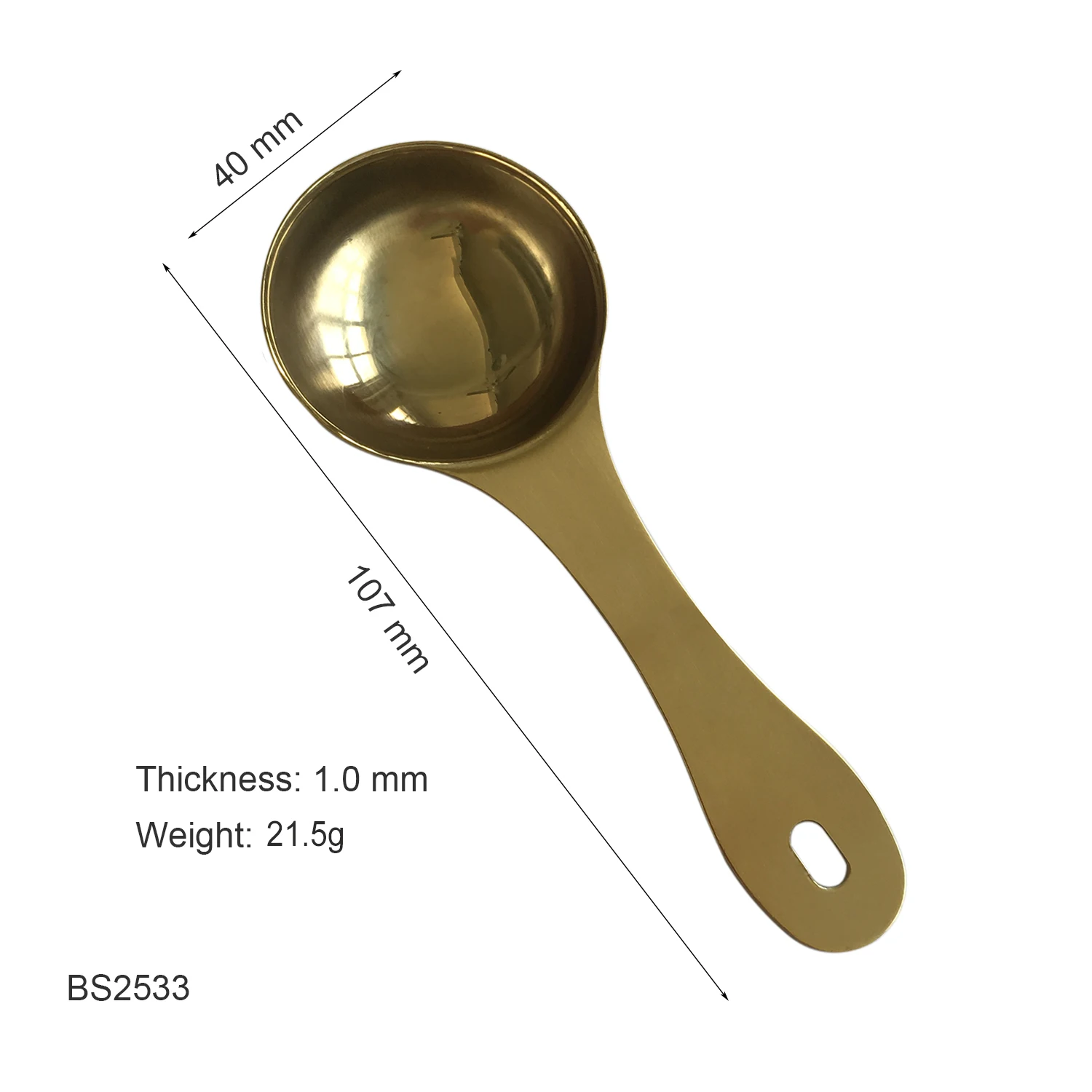 
Food grade stainless steel measuring spoon set 