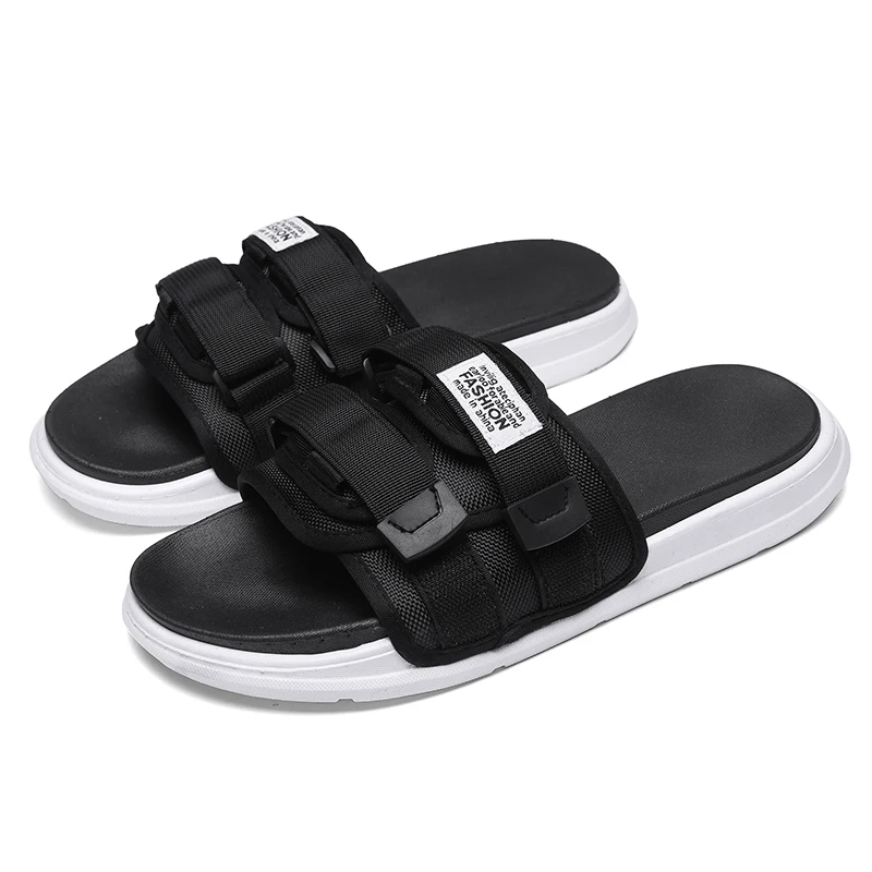 

New Arrival Latest Design Summer Outdoor Men's Slide Sandal Slippers, Solid color