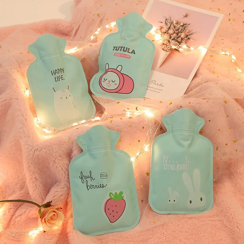 
Customized High Quality PVC 17*11 Mini Cute Cartoon Animal Cover Hot Water Bag/ Bottle 