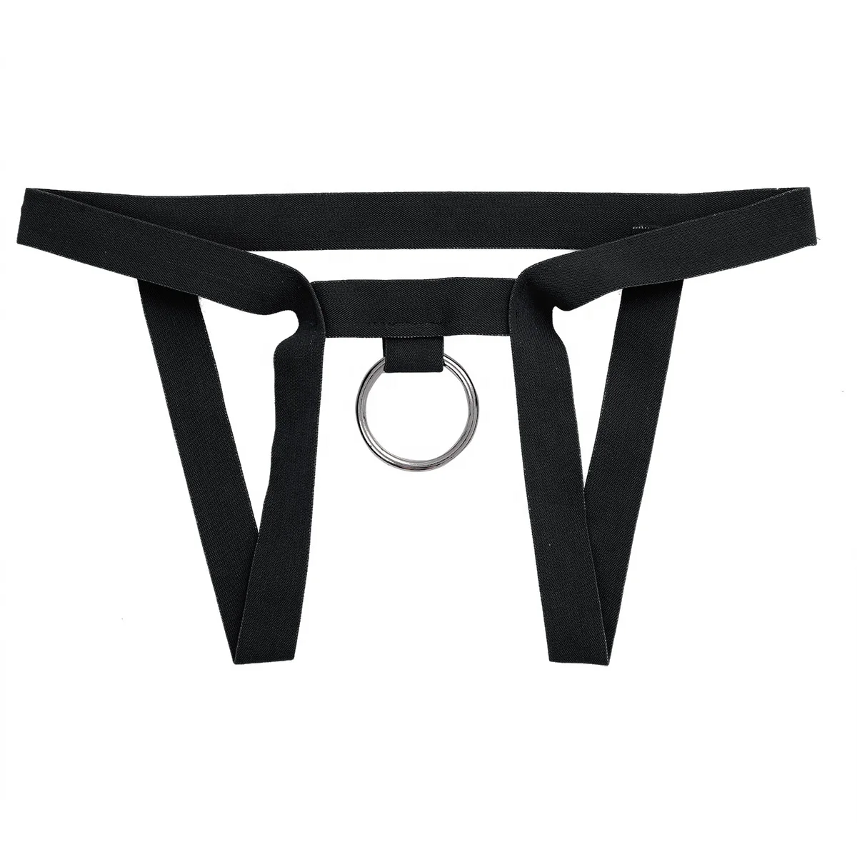 

Men Lingerie Crotchless G-string Bikini Underwear Underpants with O-Ring