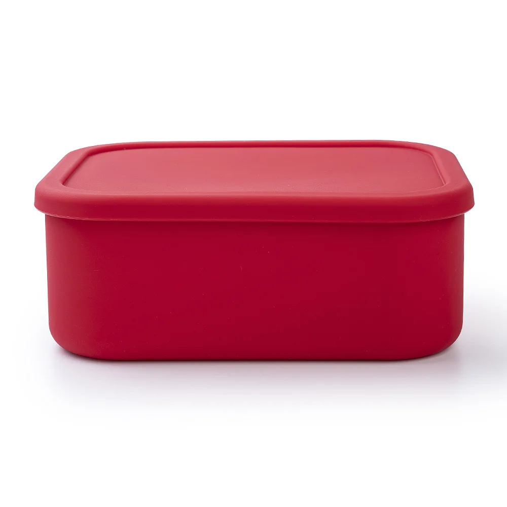 

New Design Kid Organizer Silicone Food Container Collapsible Lunch Box