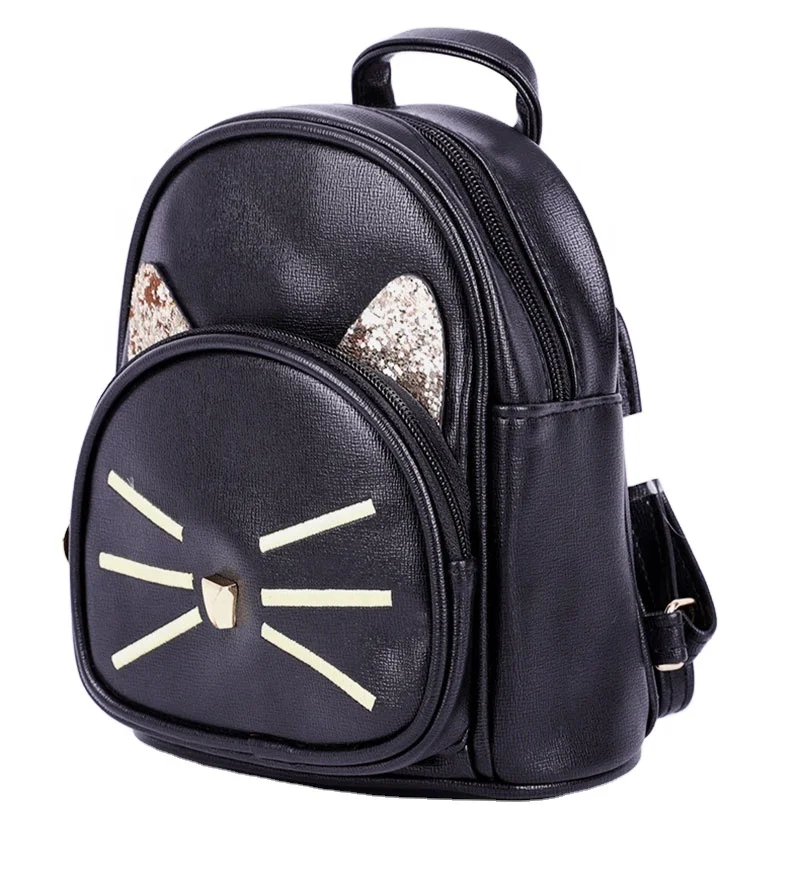 

Heopono Ready To Ship Fashion Cat Animal Design Fashion Mini Kids Children Backpack Girls Cute Small Rucksack Backpack, Can be customized